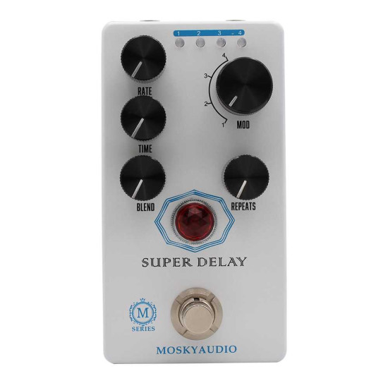 New Gear Day Mosky Audio Super Delay M-series Guitar Effect Pedal