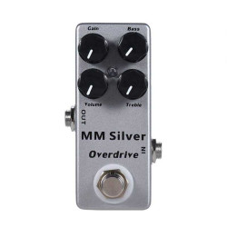 Mosky MM Silver Overdrive Effect Pedal Mosky MM Silver Overdrive Effect Pedal