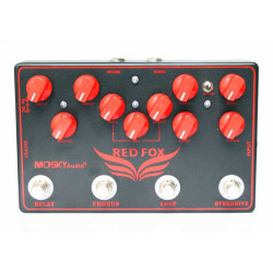Mosky Red Fox 4 in 1 Guitar Effects pedal Mosky Red Fox 4 in 1 Guitar Effects pedal