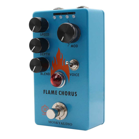 New Gear Day Mosky Audio Flame Chorus M-series Guitar Effect Pedal