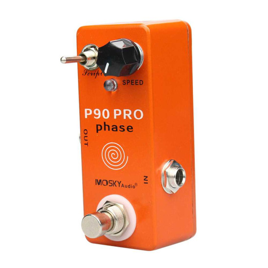 Mosky P90 PRO Phase Pedal Electric Guitar Pedal Phaser Phase90 Vintage Effect Pedal True Bypass
