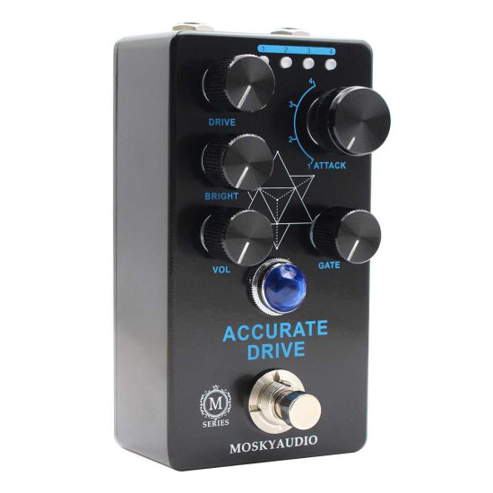 New Gear Day Mosky Audio Accurate Drive M-series Overdrive and Noise Gate Guitar Effect Pedal