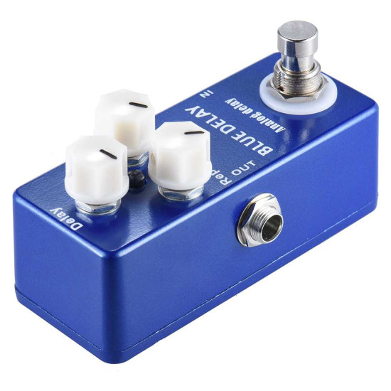 New Gear Day Mosky Blue Delay Guitar Effects Pedal