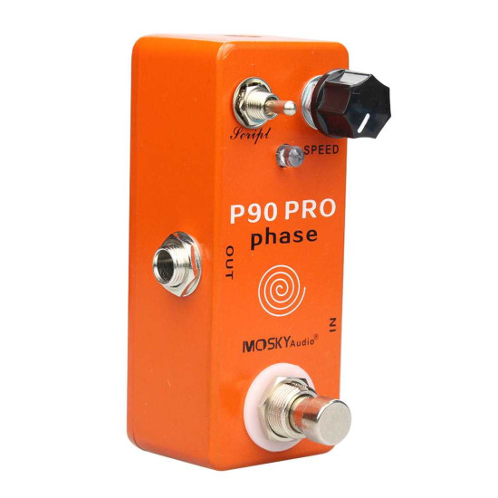 Mosky P90 PRO Phase Pedal Electric Guitar Pedal Phaser Phase90 Vintage Effect Pedal True Bypass