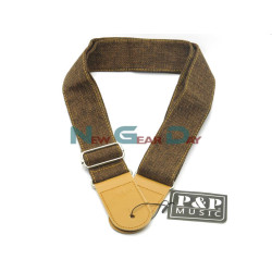 P&P S152-A Brown Guitar Strap