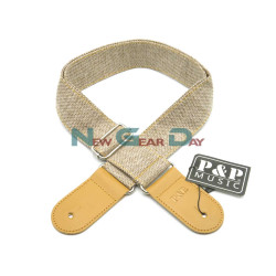 P&P S152-B Beige Guitar Strap