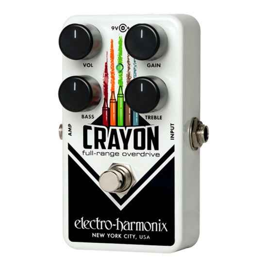 New Gear Day Electro-Harmonix CRAYON-69 Full Range Overdrive