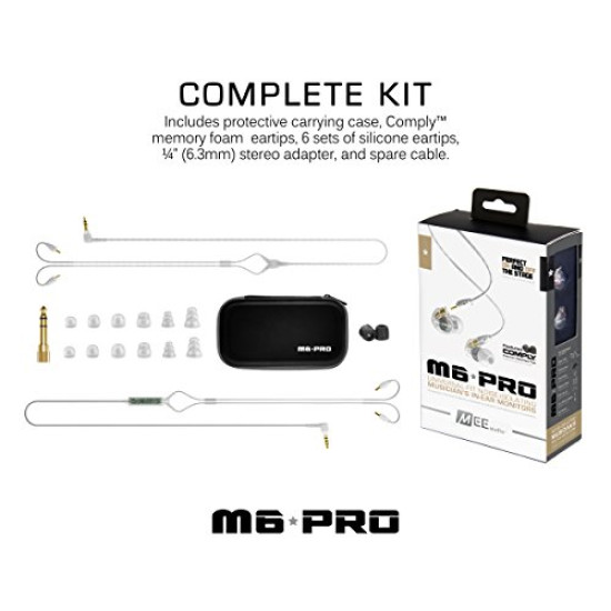 New Gear Day MEE Audio M6 PRO - Clear