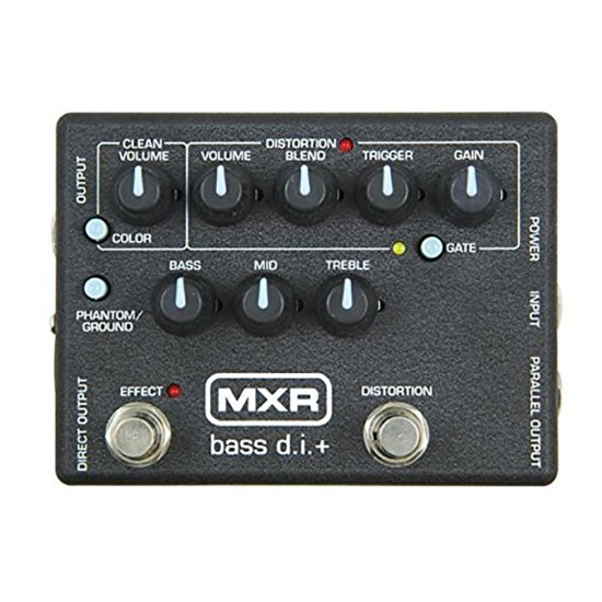 New Gear Day MXR M-80 Bass Direct Box with Distortion