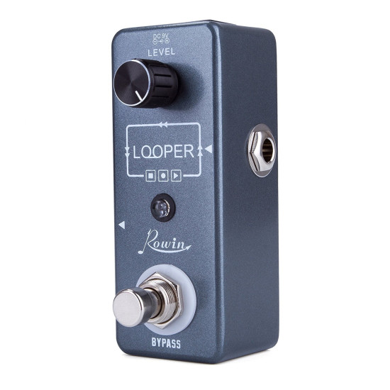 New Gear Day Rowin LEF-332 Looper Guitar Pedal Unlimited Overdubs 10 Minutes Of Looping With USB To Import And Export Loop