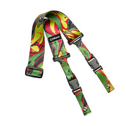 DiMarzio DD2241 Steve Vai ClipLock Quick Release Guitar Strap Green Universe DiMarzio DD2241 Steve Vai ClipLock Quick Release Guitar Strap Green Universe