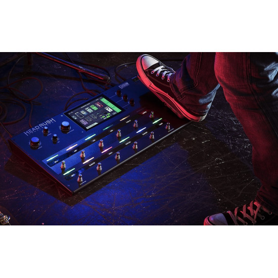New Gear Day Headrush Pedalboard - Guitar Multi-Effects Processor with Touch Display