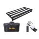 New Gear Day Qable Board Titan Guitar Effect Pedal Board Aluminum Alloy 28 × 14 Inch with Carrying Bag New Gear Day Qable Board Titan Guitar Effect Pedal Board Aluminum Alloy 28 × 14 Inch with Carrying Bag