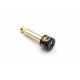 Qable Solderless Gold Plated Straight/Angled Plugs