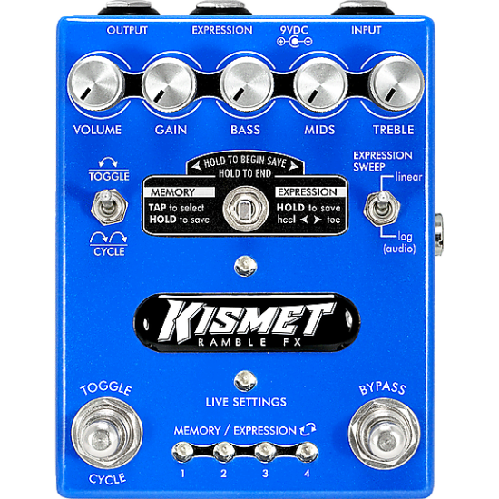 New Gear Day Ramble FX Kismet Overdrive/Distortion Effects Pedal