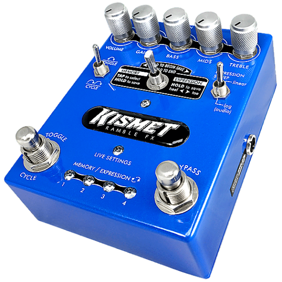 Ramble FX Kismet Overdrive/Distortion Effects Pedal