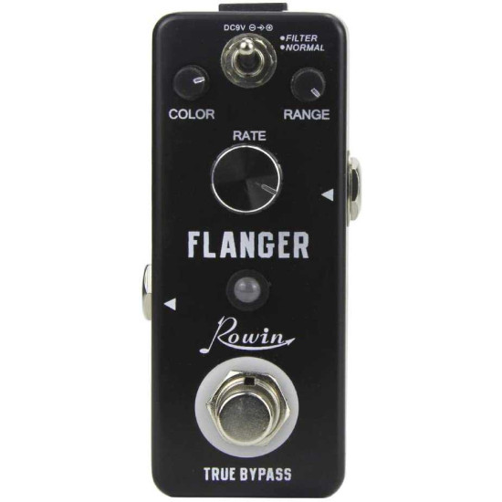 New Gear Day Rowin Flanger LEF-312 Flanger Guitar Effects Pedal