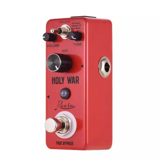 New Gear Day Rowin Holy War LEF-305 Analog Distortion Effects Pedal