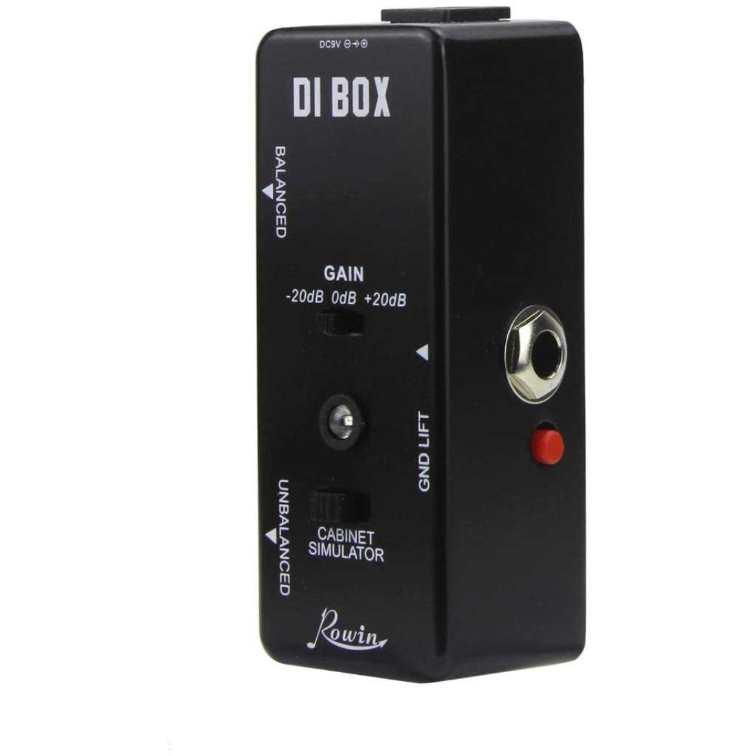 Sale Rowin DI Box LEF331 Guitar Effects Pedal With Simulator