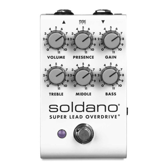Soldano SLO Super Lead Overdrive Guitar Effects