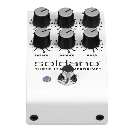 Soldano SLO Super Lead Overdrive Guitar Effects