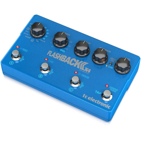 New Gear Day TC Electronic Flashback 2 X4 Delay Guitar Effects Pedal