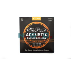 The Rose RX-A50- Acoustic Guitar Strings Phosphor Bronze Steel 11 to 50 The Rose RX-A50- Acoustic Guitar Strings Phosphor Bronze Steel 11 to 50