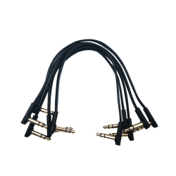 Flat Patch Cable 30 cm / 12 inches TRS Stereo - 5pcs Flat Patch Cable 30 cm / 12 inches TRS Stereo - 5pcs