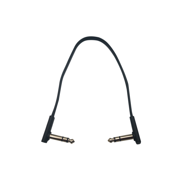New Gear Day Flat Patch Cable 30 cm / 12 inches TRS Stereo New Gear Day Flat Patch Cable 30 cm / 12 inches TRS Stereo