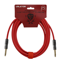 Valeton VGC-5r Premium Instrument Guitar Cable 5meter / 16.4 feet Red Valeton VGC-5r Premium Instrument Guitar Cable 5meter / 16.4 feet Red