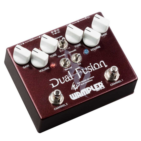 New Gear Day Wampler Dual Fusion Tom Quayle Signature Overdrive Guitar Effects Pedal