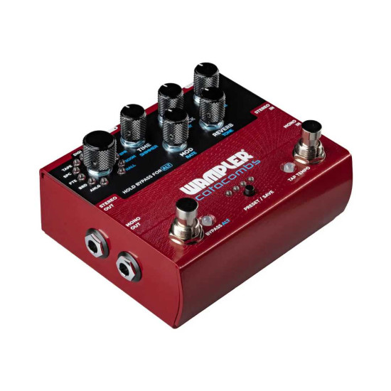 New Gear Day Wampler Catacombs Delay and Reverb guitar effects pedal