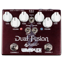Wampler Dual Fusion Tom Quayle Signature Overdrive Guitar Effects Pedal Wampler Dual Fusion Tom Quayle Signature Overdrive Guitar Effects Pedal