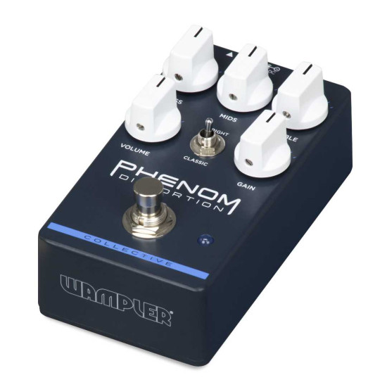 New Gear Day Wampler Phenom Distortion Guitar Effects Pedal