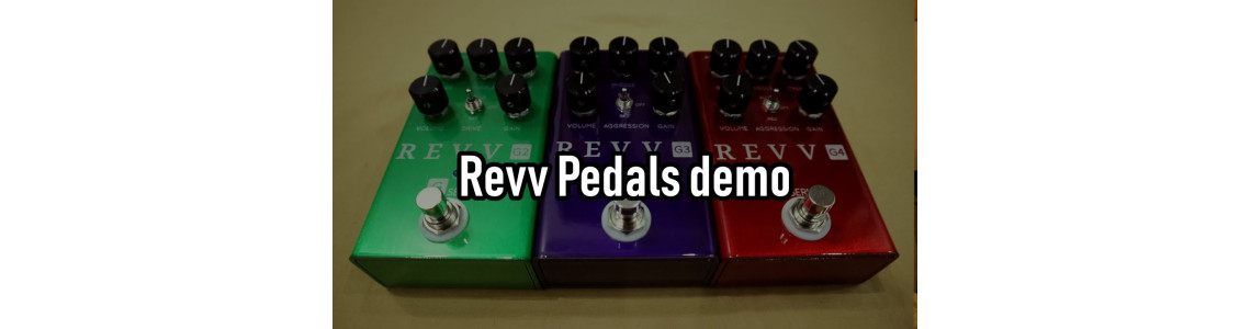 Fidel De Jesus - Revv pedals demo