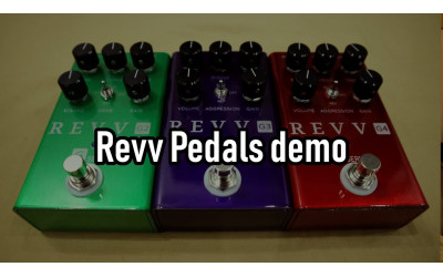 Fidel De Jesus - Revv pedals demo Fidel De Jesus - Revv pedals demo