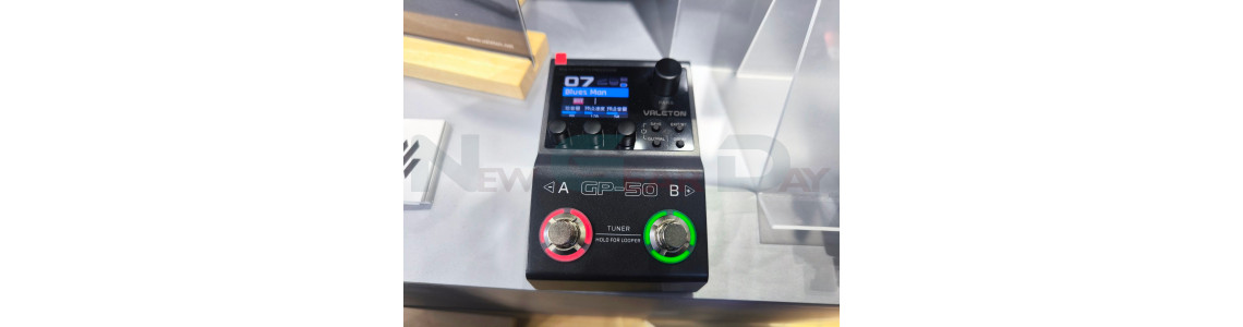 Valeton GP50 Spotted at the 2025 Shanghai Music Expo Valeton GP50 Spotted at the 2025 Shanghai Music Expo