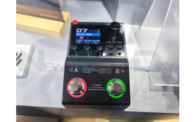 Valeton GP50 Spotted at the 2025 Shanghai Music Expo