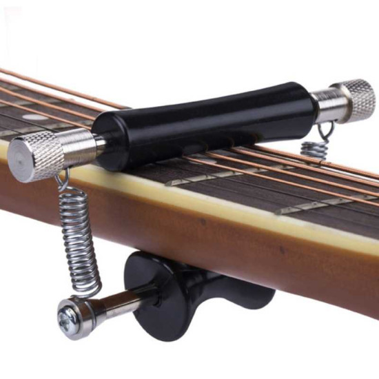 Rolling Guitar Capo Easy Sliding Up and Down