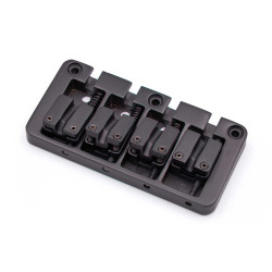 Brokk Modern Hi-Mass 4 String Bass Bridge - Matte Black Brokk Modern Hi-Mass 4 String Bass Bridge - Matte Black