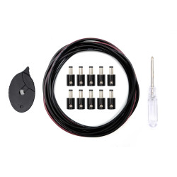 DC Solderless Wire Kit -  Power Connector Solutions - 10 kit DC Solderless Wire Kit -  Power Connector Solutions - 10 kit