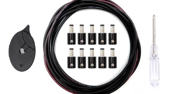 配信機器・PA機器・レコーディング機器 FREE THE TONE SOLDERLESS DC CABLE KIT Sale | DC Solderless Wire Kit - Power Connector Solutions
