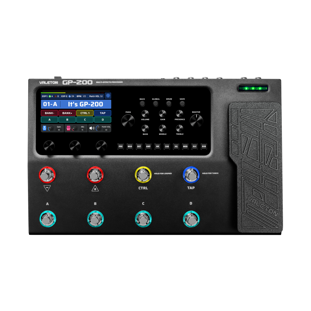 Sale Valeton GP200 Multi Effects Pedal with Free Gigbag