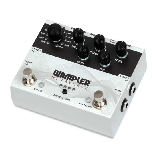 Wampler Metaverse Multi Effects Guitar Delay Pedal