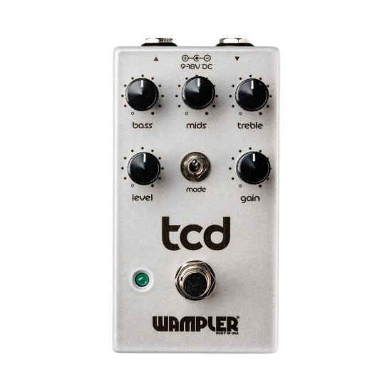Wampler TCD The Compulsion Drive Guitar Effects Pedal Wampler TCD The Compulsion Drive Guitar Effects Pedal
