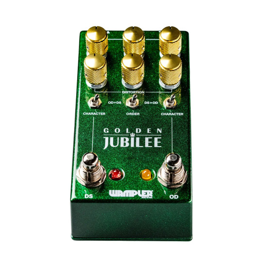 Wampler Golden Jubilee British and American amp tones into one pedal Wampler Golden Jubilee British and American amp tones into one pedal