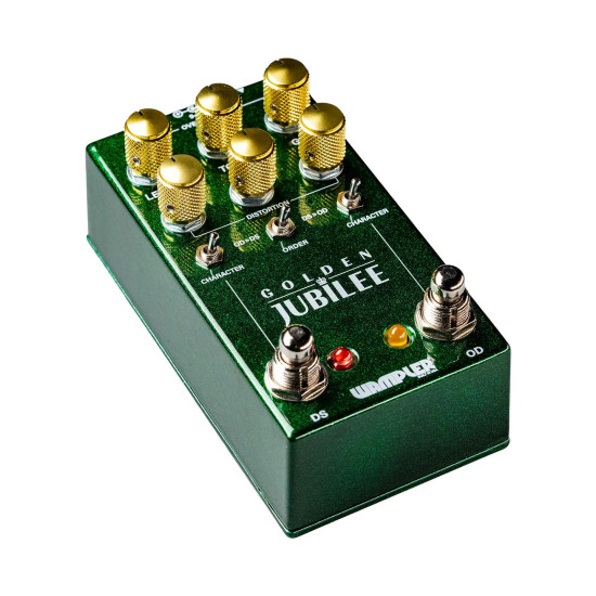 Wampler Golden Jubilee British and American amp tones into one pedal Wampler Golden Jubilee British and American amp tones into one pedal