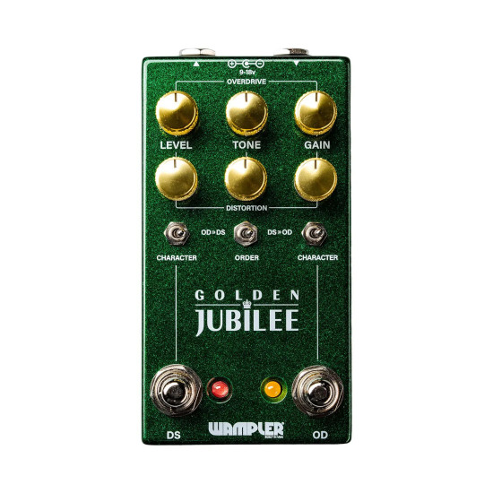 Wampler Golden Jubilee British and American amp tones into one pedal Wampler Golden Jubilee British and American amp tones into one pedal