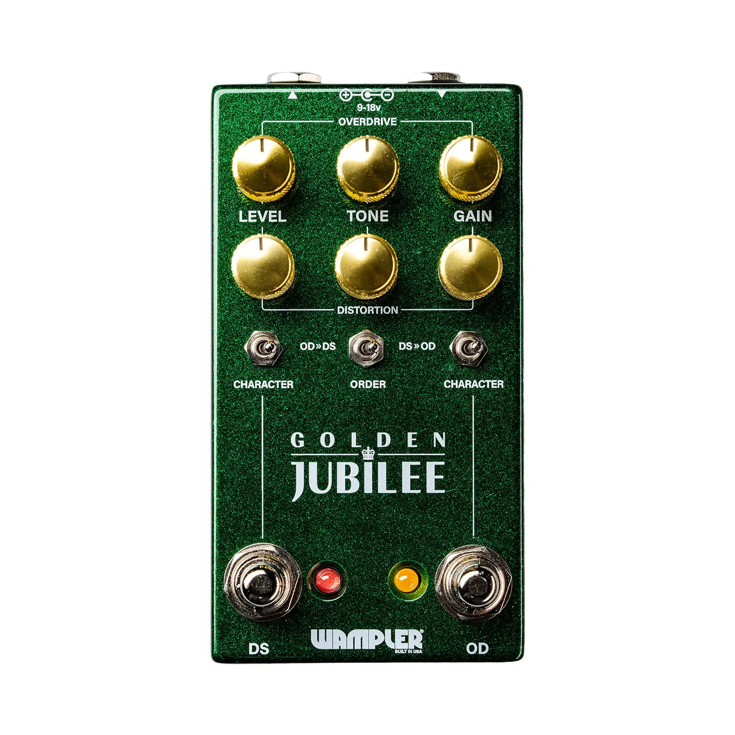 Wampler Golden Jubilee British and American amp tones into one pedal